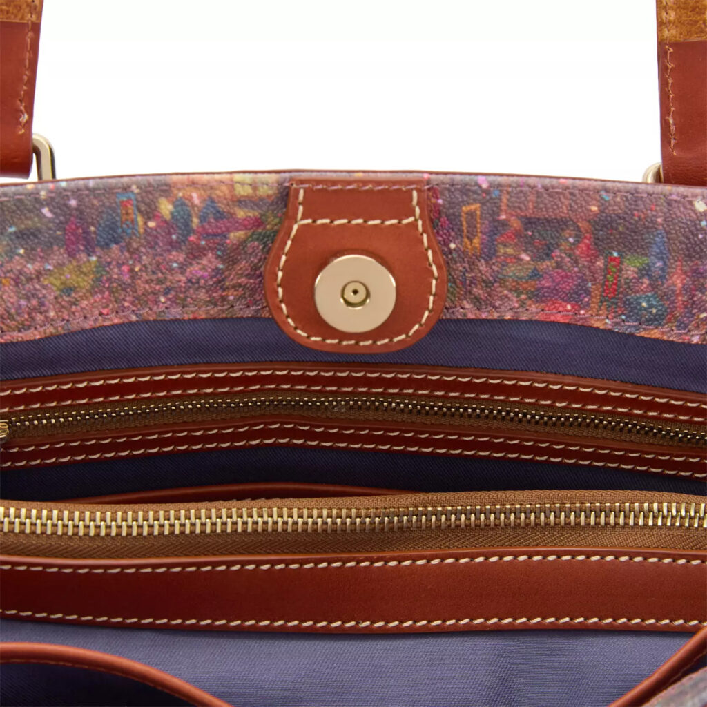 The Hunchback of Notre Dame 30th Anniversary Dooney & Bourke Tote (interior)