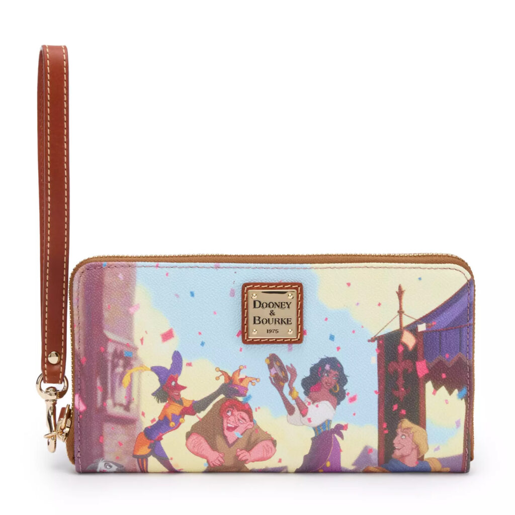 The Hunchback of Notre Dame 30th Anniversary Dooney & Bourke Wristlet Wallet