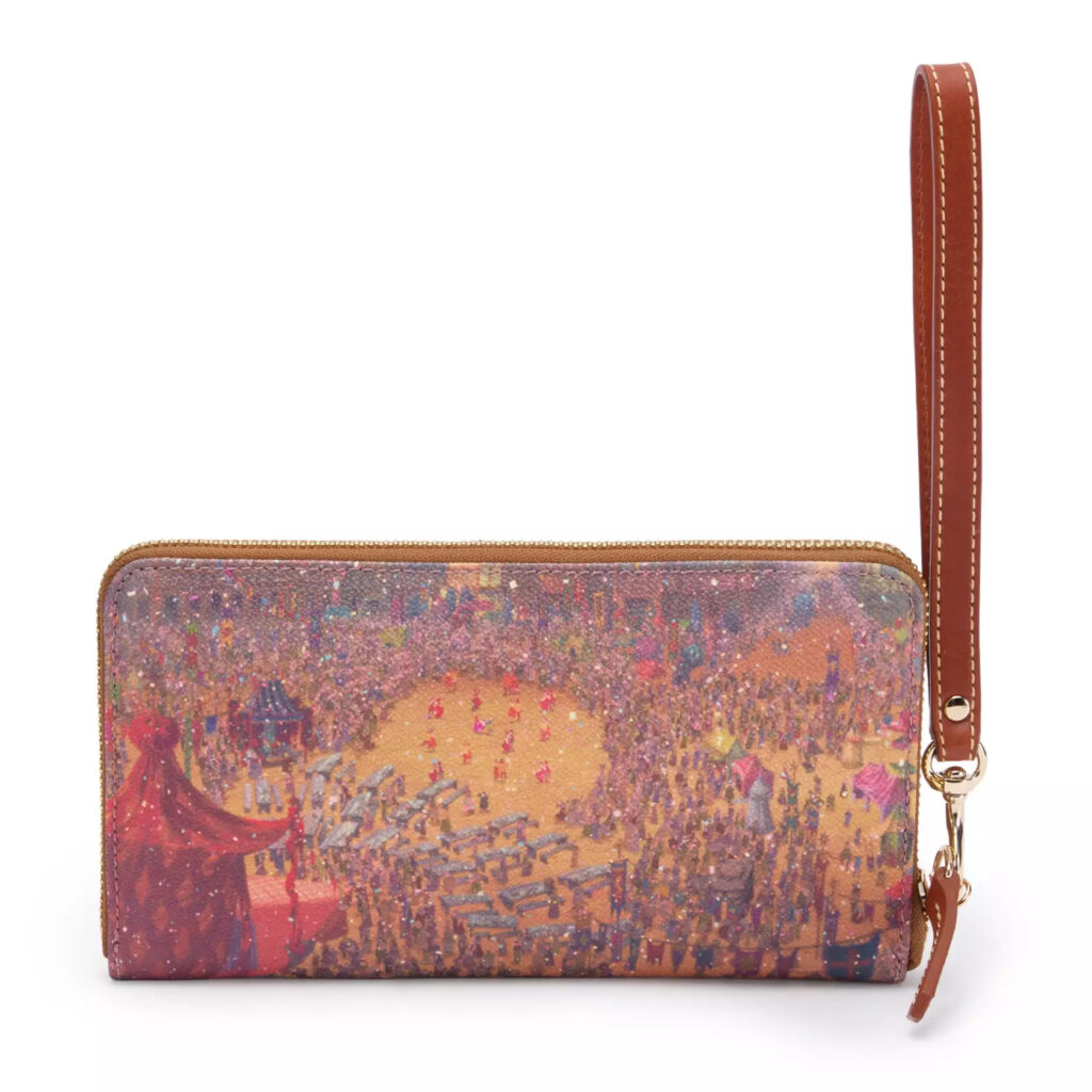 The Hunchback of Notre Dame 30th Anniversary Dooney & Bourke Wristlet Wallet (back)