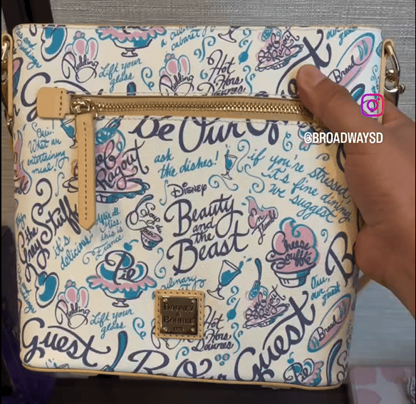 Beauty and the Beast Musical Crossbody by Dooney and Bourke Beauty and the Beast Musical Crossbody by Dooney and Bourke