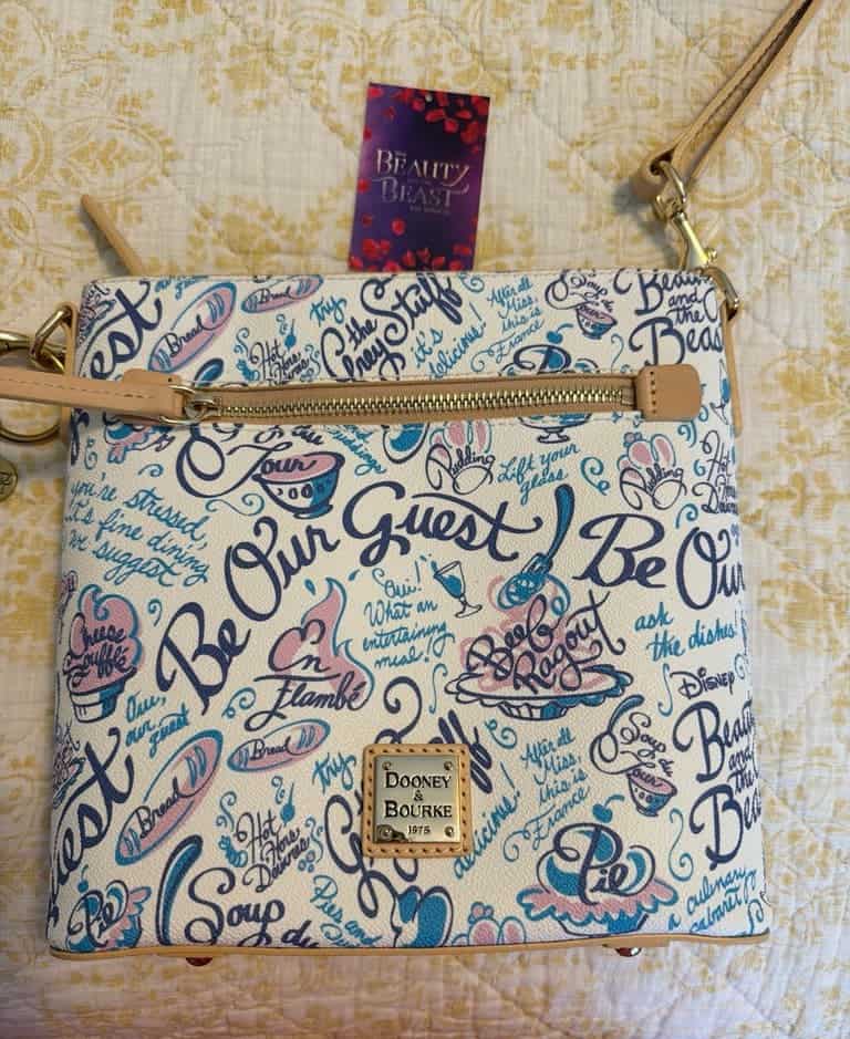 Beauty and the Beast Musical Crossbody Bag by Disney Dooney & Bourke Beauty and the Beast Musical Crossbody Bag by Disney Dooney & Bourke