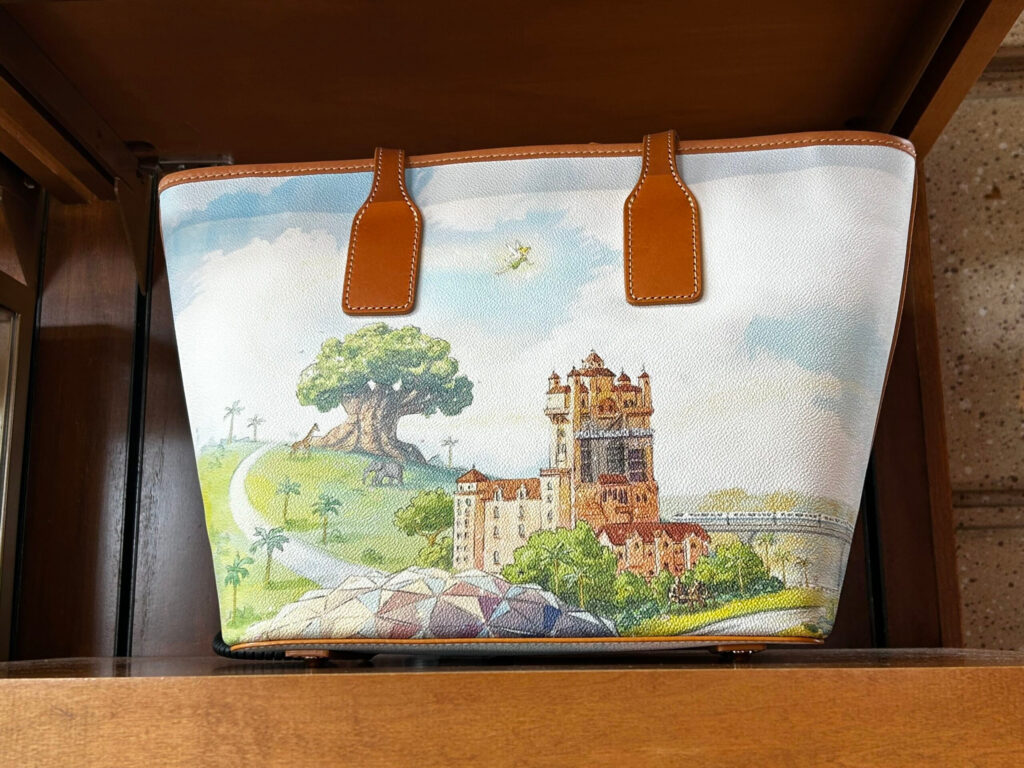Walt Disney World 55th Anniversary Tote Bag (back) by Disney Dooney & Bourke