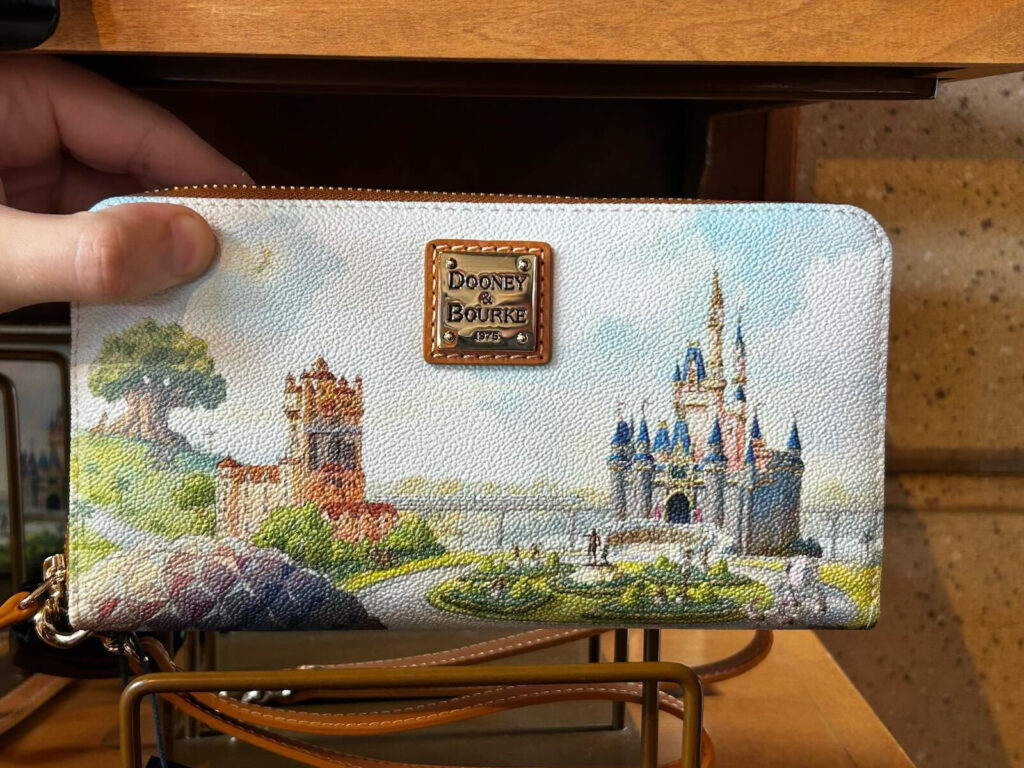 Walt Disney World 55th Anniversary Wristlet Wallet by Disney Dooney & Bourke