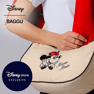Minnie Mouse Crescent Bag by Baggu