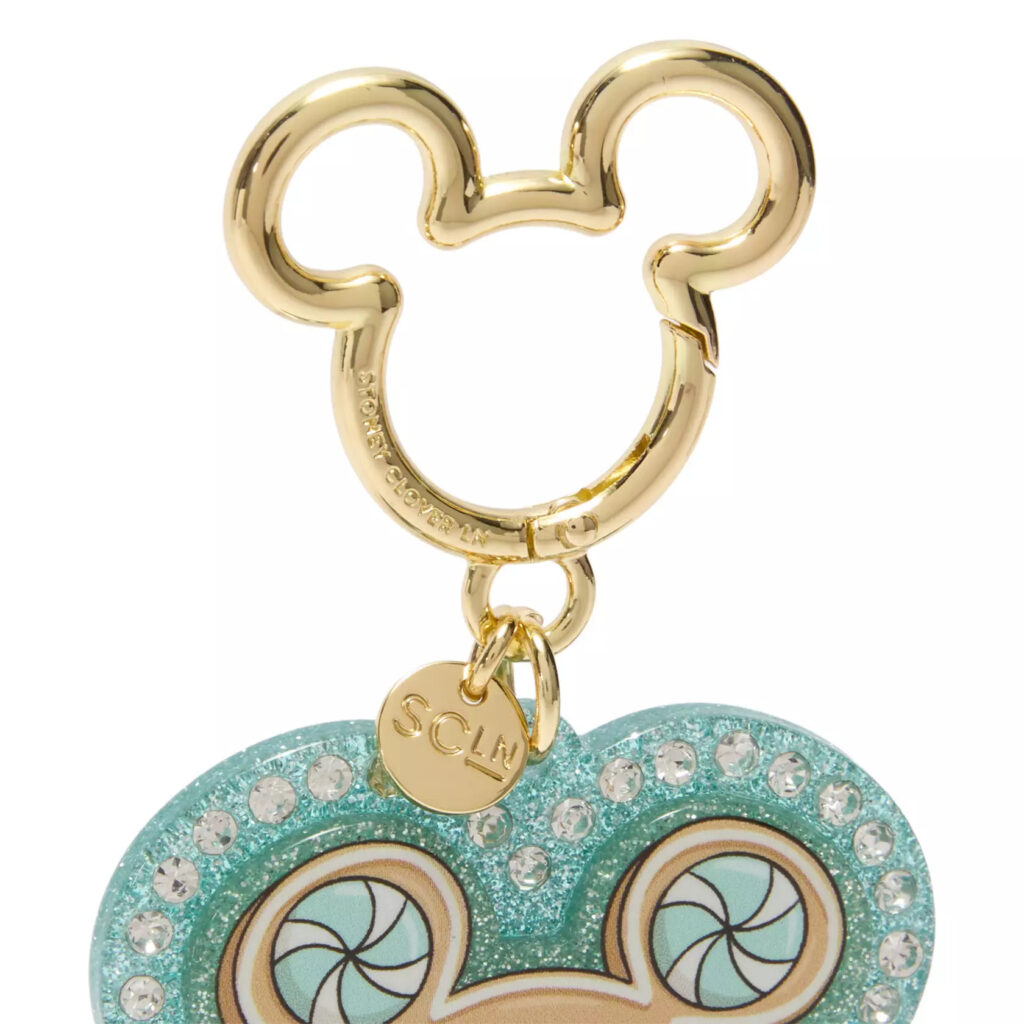Mickey Mouse Gingerbread Bag Charm by Stoney Clover Lane (split ring)