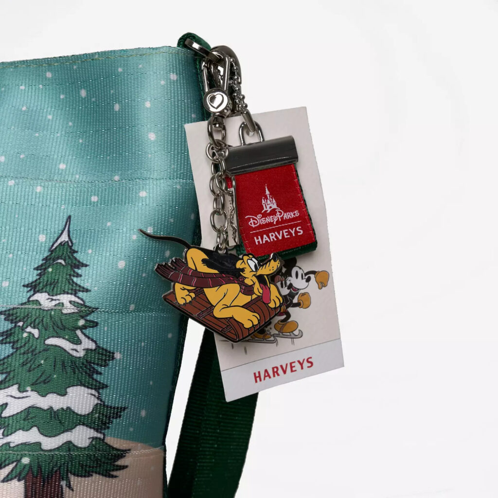 Mickey Mouse and Friends Holiday Tote by Harveys (Pluto Bag Charm)