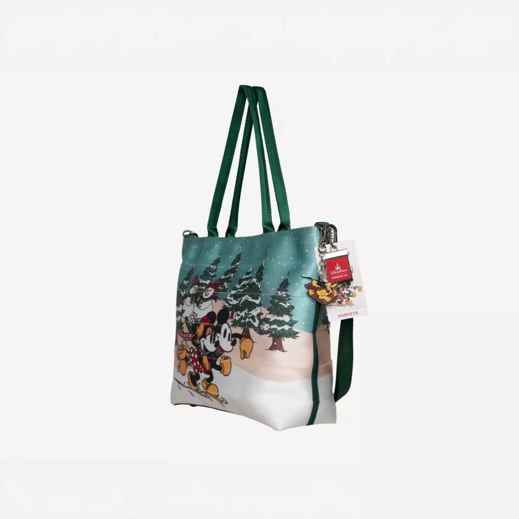 Mickey Mouse and Friends Holiday Tote by Harveys (side)