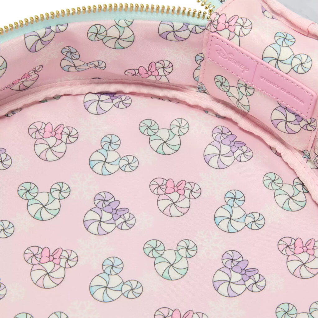 Mickey and Minnie Mouse Gingerbread Pouch by Stoney Clover Lane (interior)