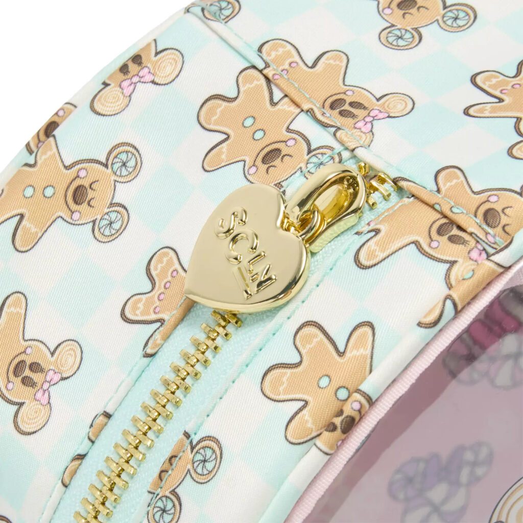 Mickey and Minnie Mouse Gingerbread Pouch by Stoney Clover Lane (zipper pull)