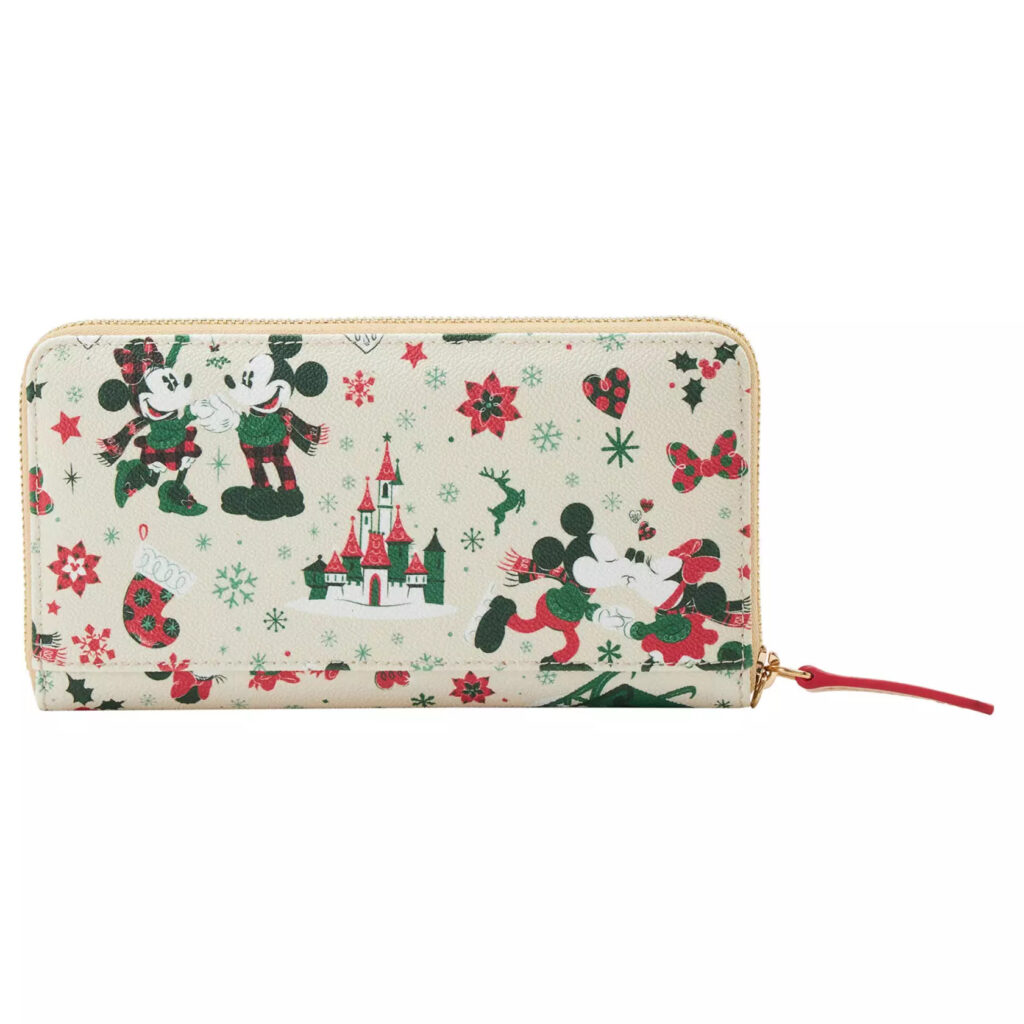 Mickey and Minnie Mouse Holiday Dooney & Bourke Wristlet Wallet – Exclusive (back) Mickey and Minnie Mouse Holiday Dooney & Bourke Wristlet Wallet – Exclusive (back)