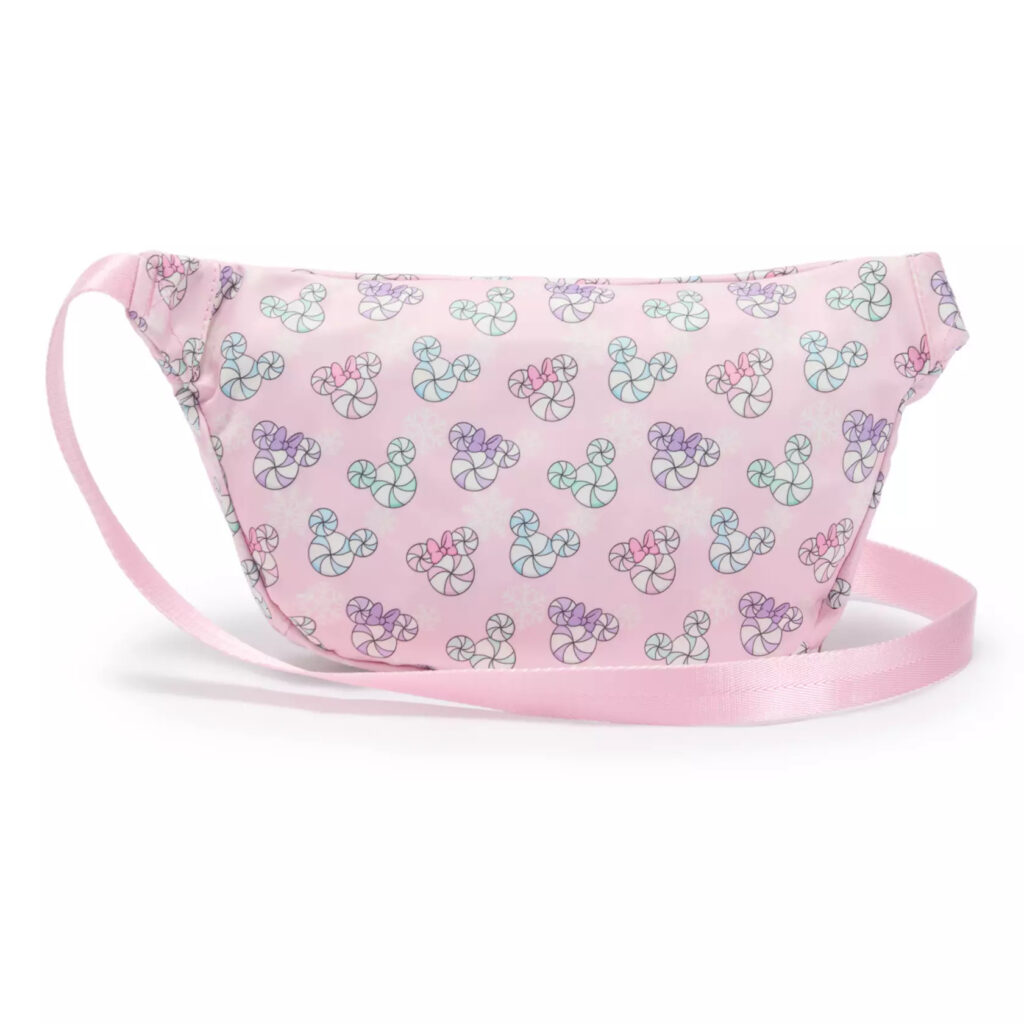 Mickey and Minnie Mouse Icon Peppermint Swirls Jumbo Hip Pack by Stoney Clover Lane (back)
