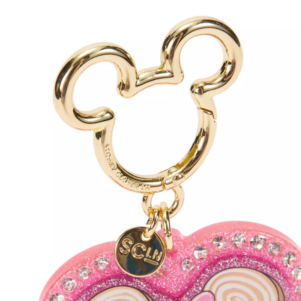 Minnie Mouse Gingerbread Bag Charm by Stoney Clover Lane (split ring)
