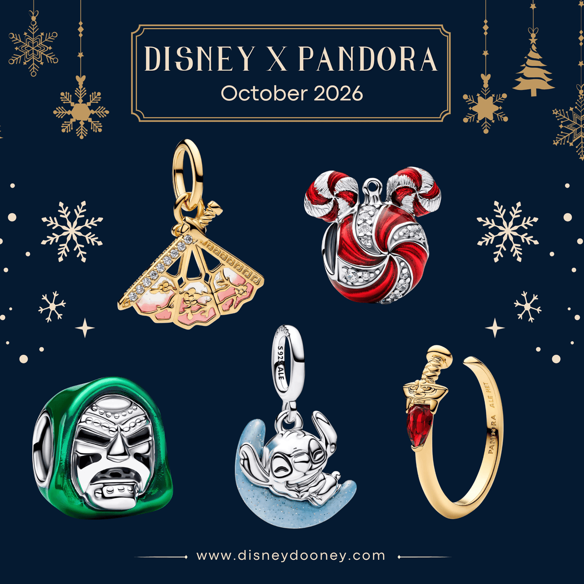 Disney x Pandora Jewelry - October 2026