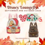 Disney Loungeflys for September and October 2026